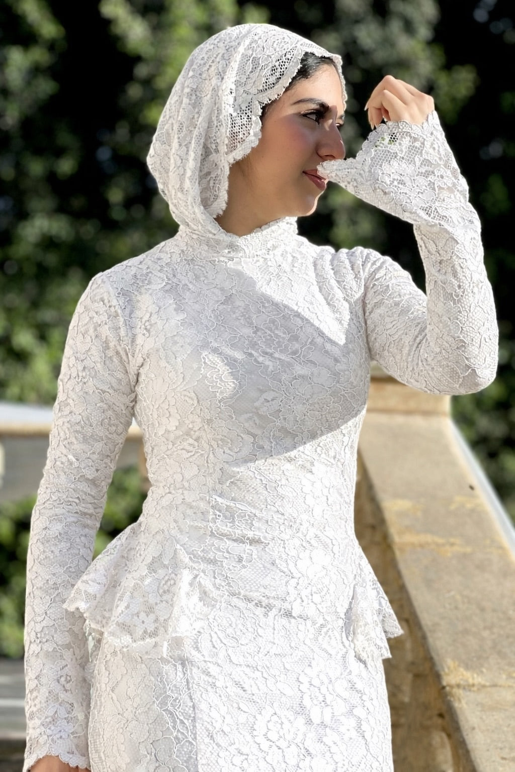 Bridal mermaid dress