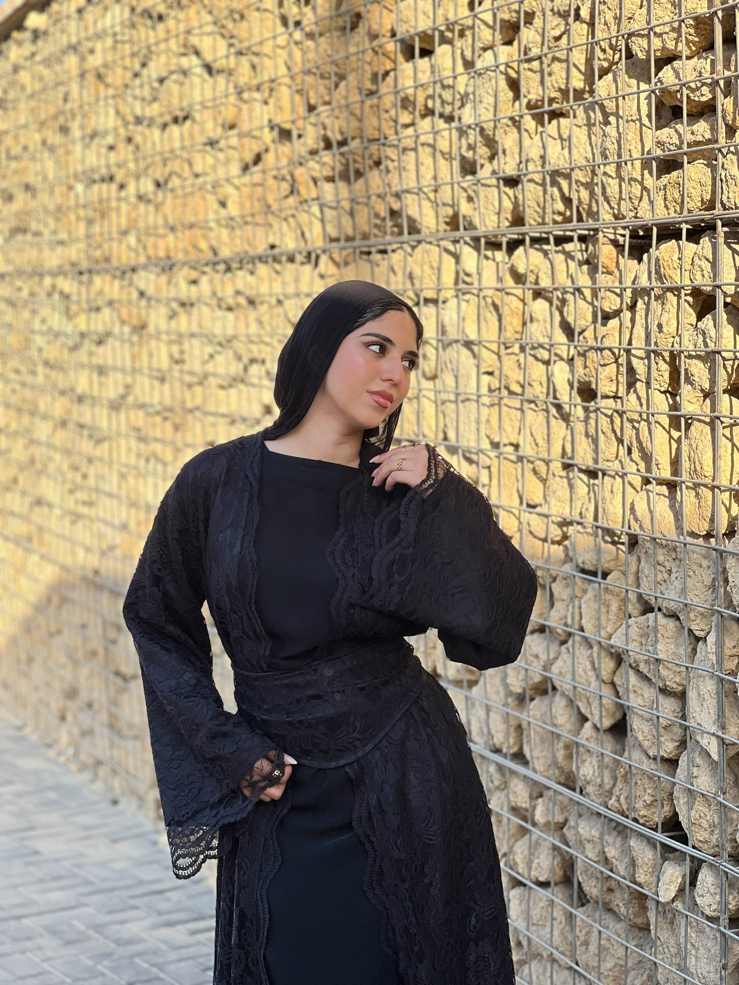 قفطان حبيبة_اسود