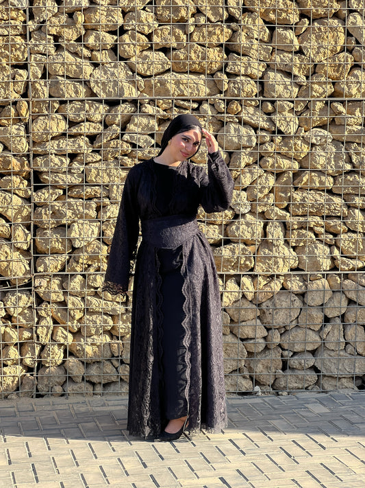 قفطان حبيبة_اسود
